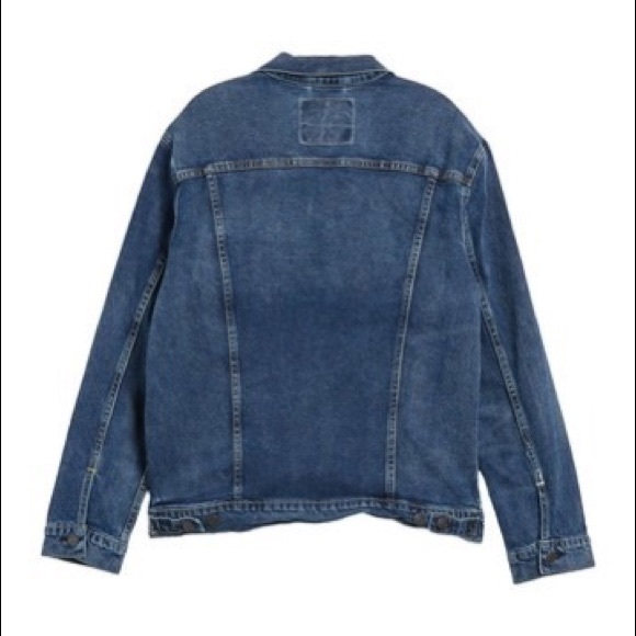NWT Men’s Levi’s Hype Trucker Blue Denim Jacket - Picture 4 of 8